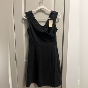 NWT Patagonia Porch Song Dress Black M Medium
